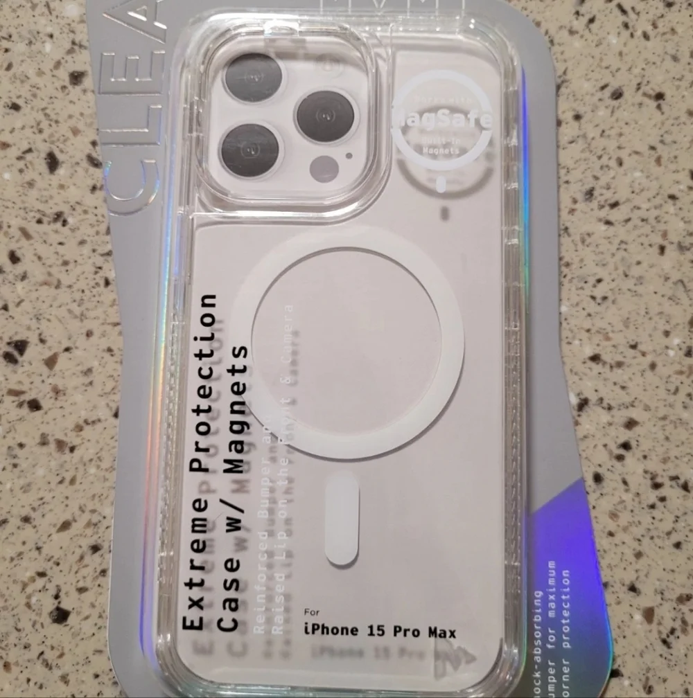 MVMT Clear iPhone 15 Pro Max Extreme Protection Magsafe Case NEW